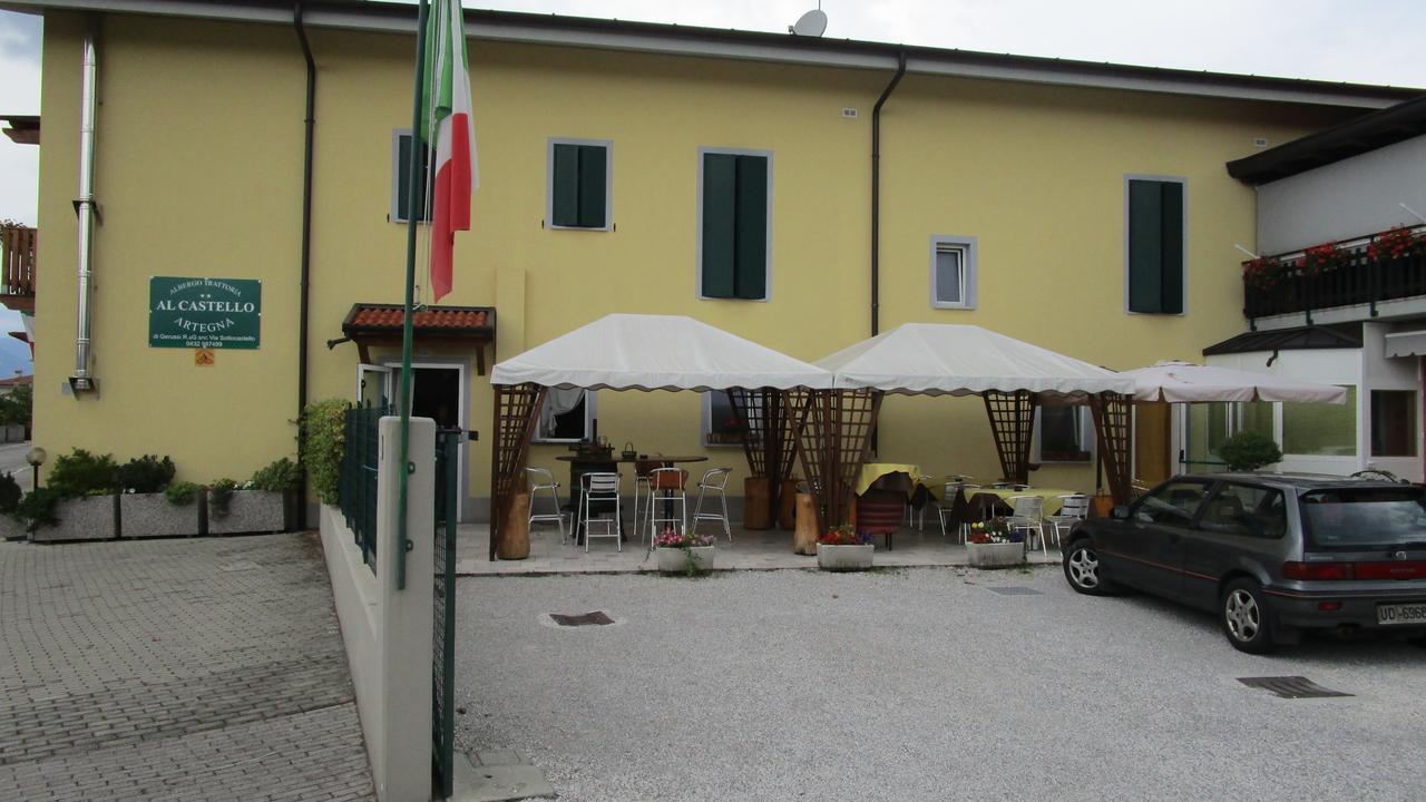 Hotel Al Castello Artegna Esterno foto